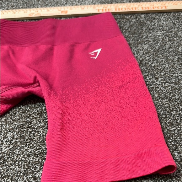 Gymshark ombré gym bike shorts size XS pink - Picture 5 of 7